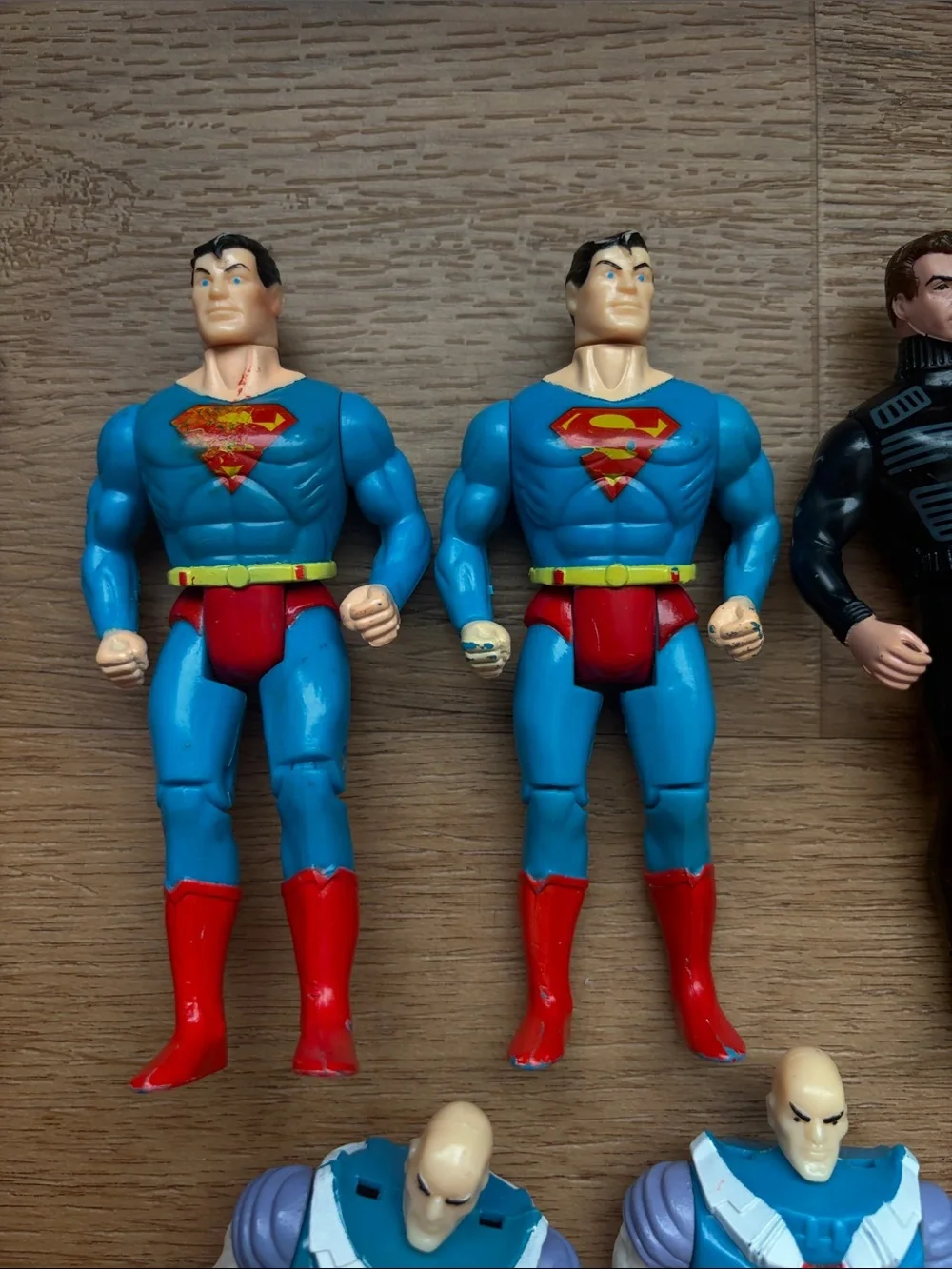 Vintage 1989 DC Comics Action Figure Lot of 10 Batman Superman Joker Robin Toy